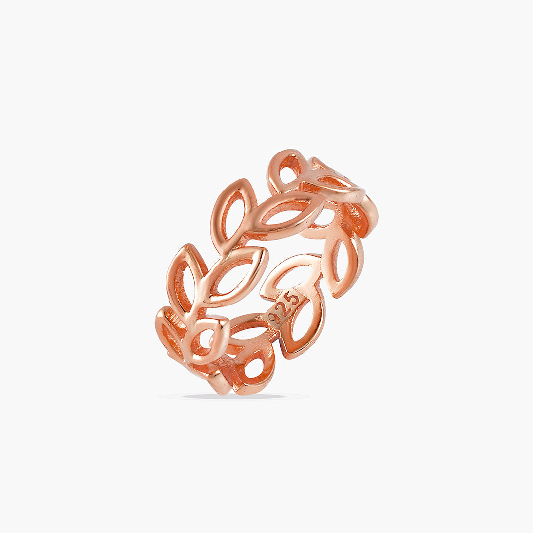 Leaf Band Ring