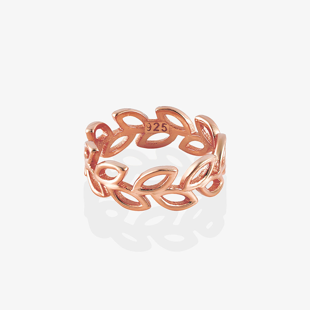 Leaf Band Ring
