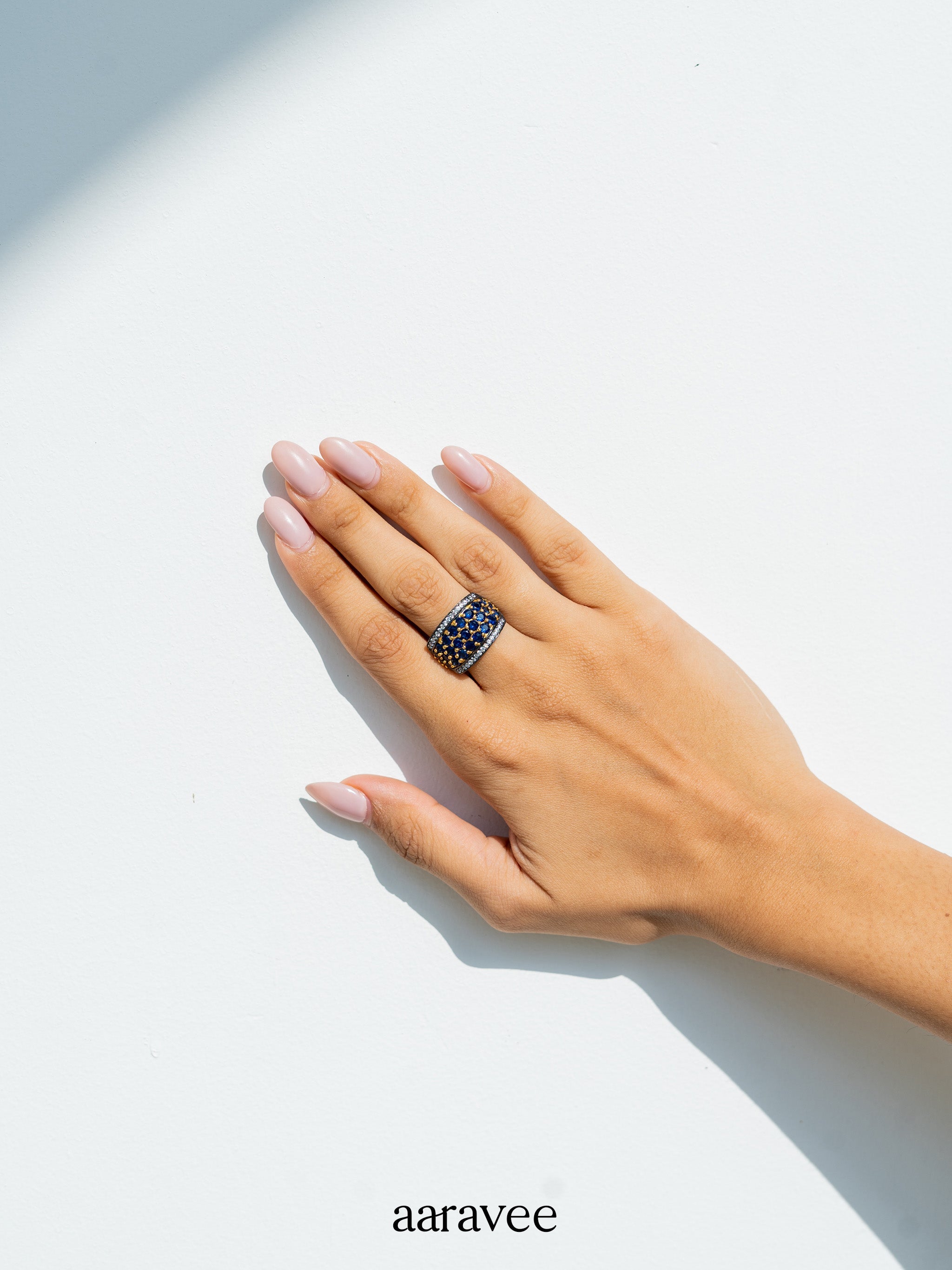 Abalone Adjustable Ring