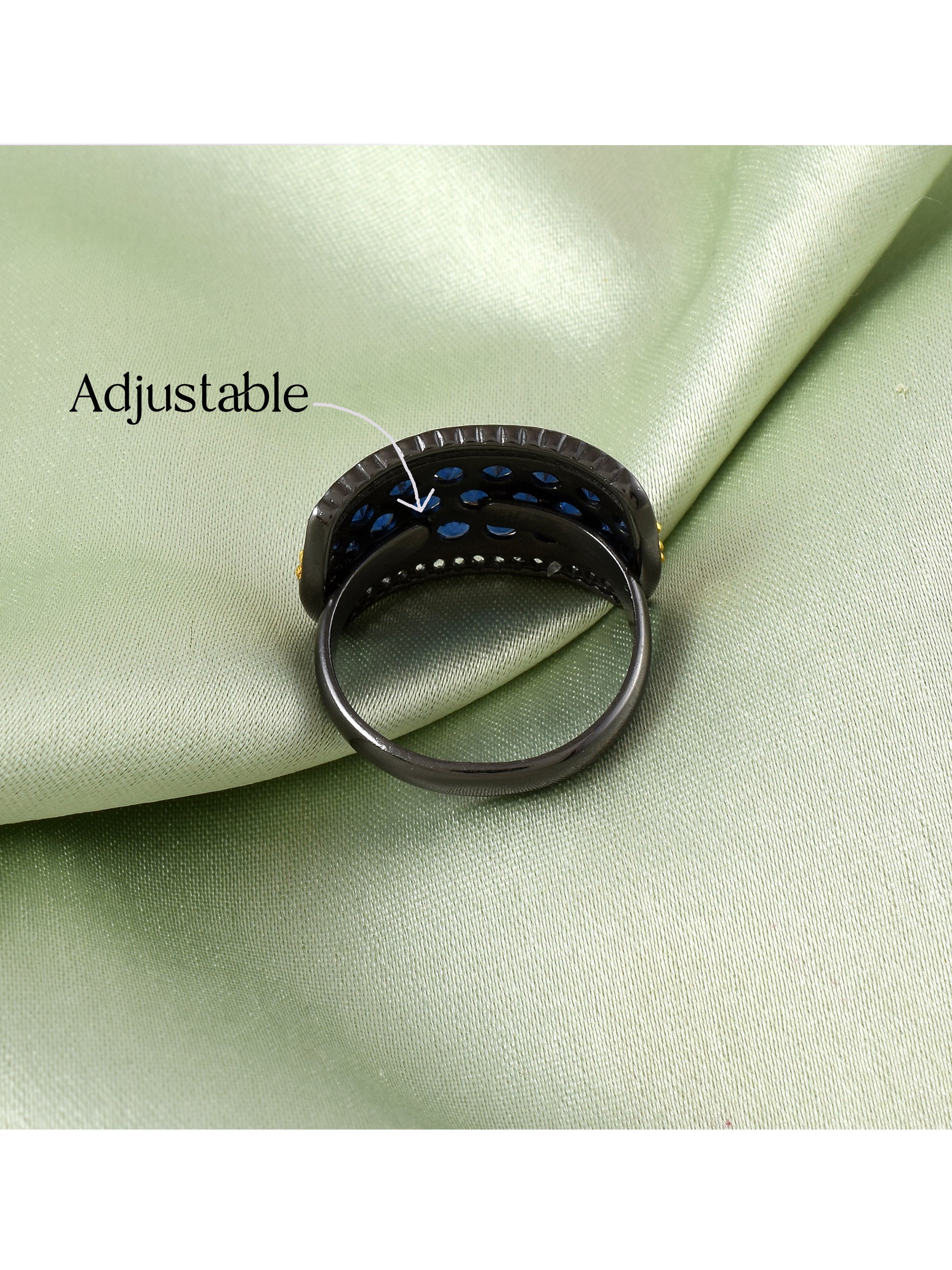 Abalone Adjustable Ring