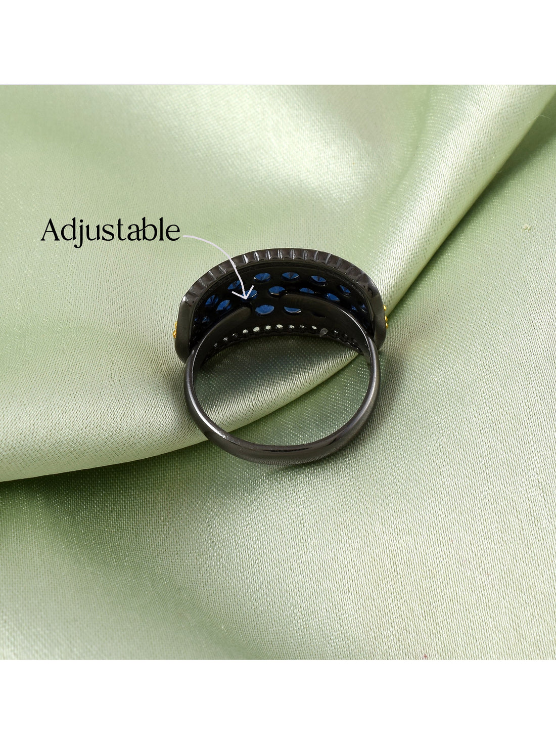 Abalone Adjustable Ring