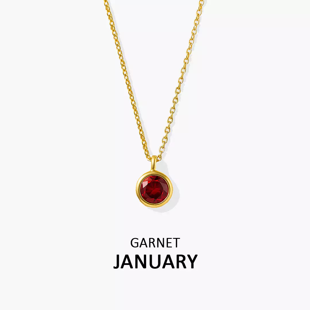 Birthstone Pendant Necklace