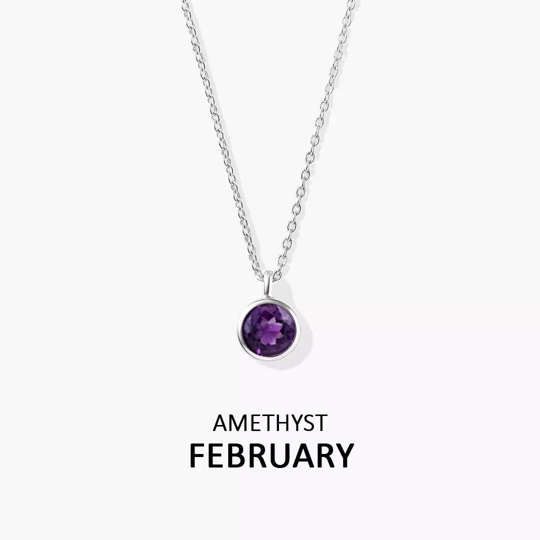 Birthstone Pendant Necklace