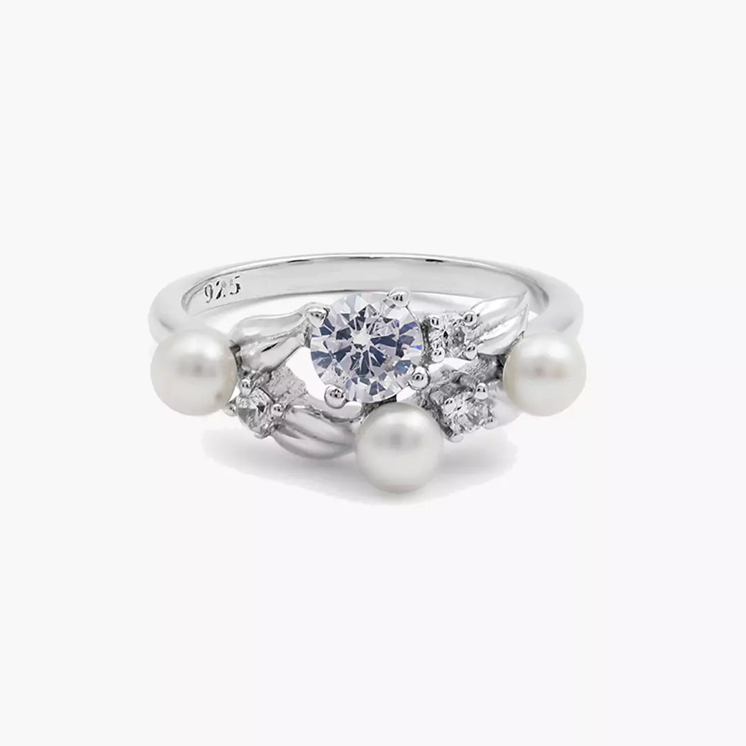 Blooming Pearl Ring
