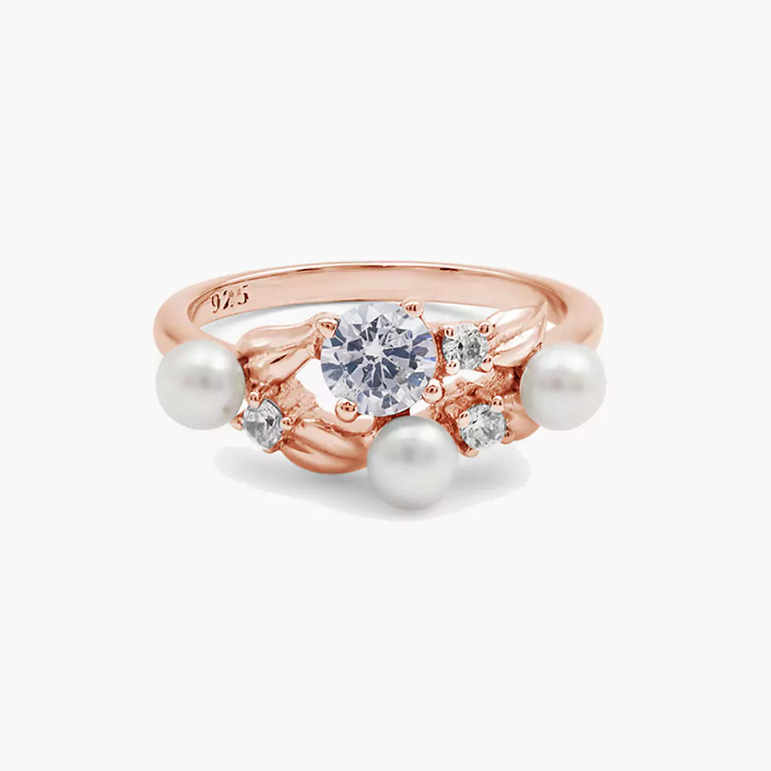 Blooming Pearl Ring
