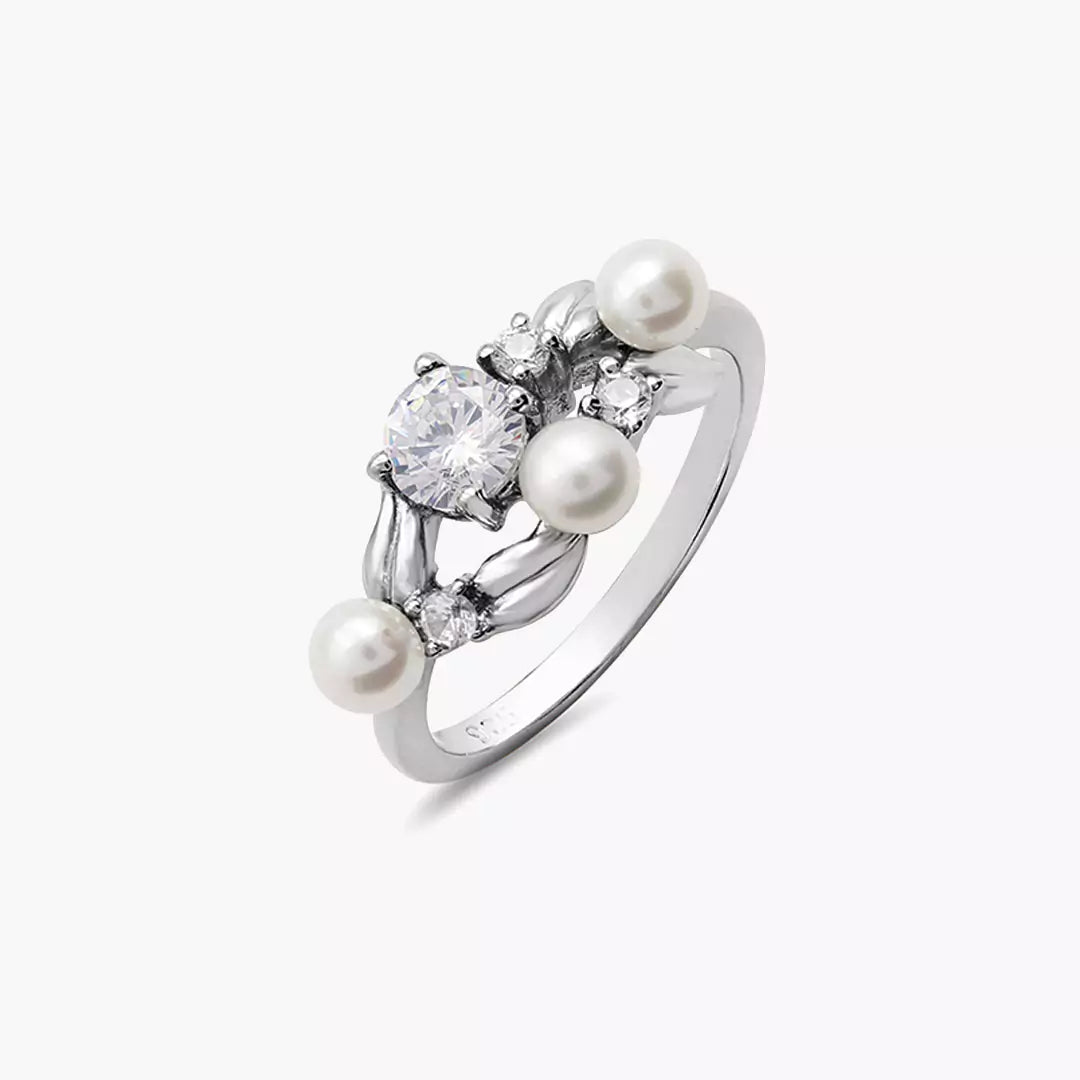 Blooming Pearl Ring