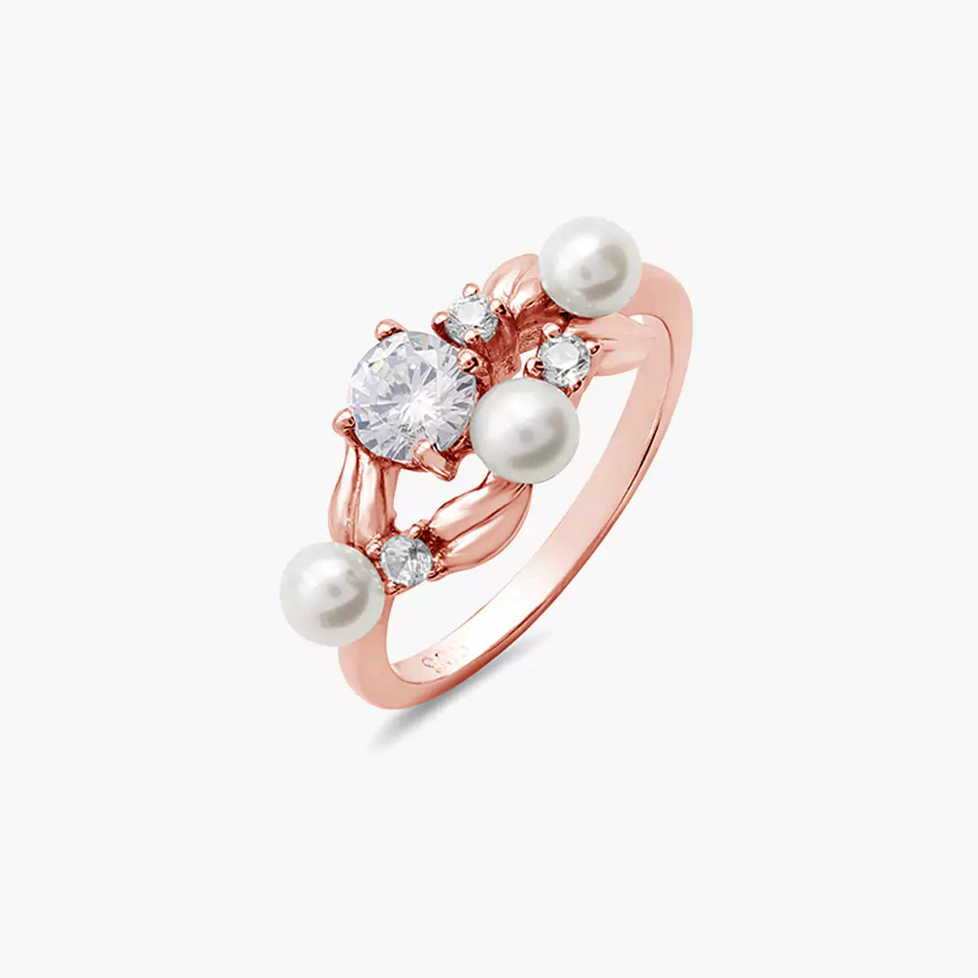 Blooming Pearl Ring