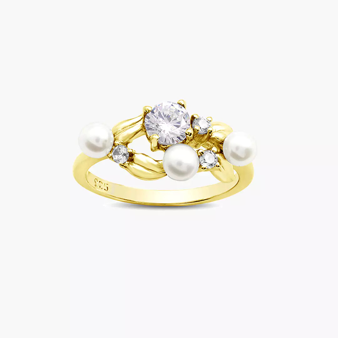 Blooming Pearl Ring