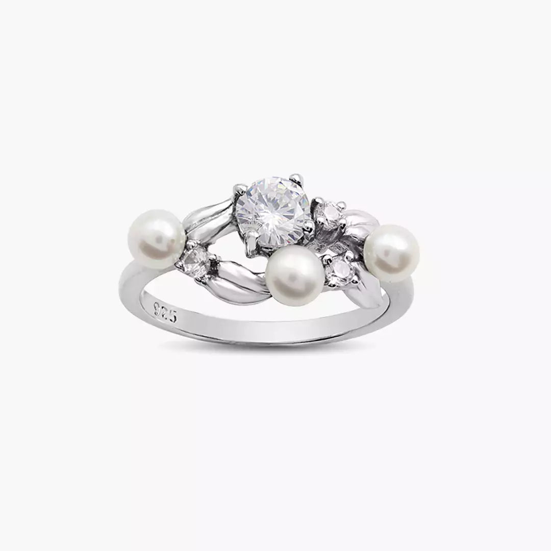 Blooming Pearl Ring