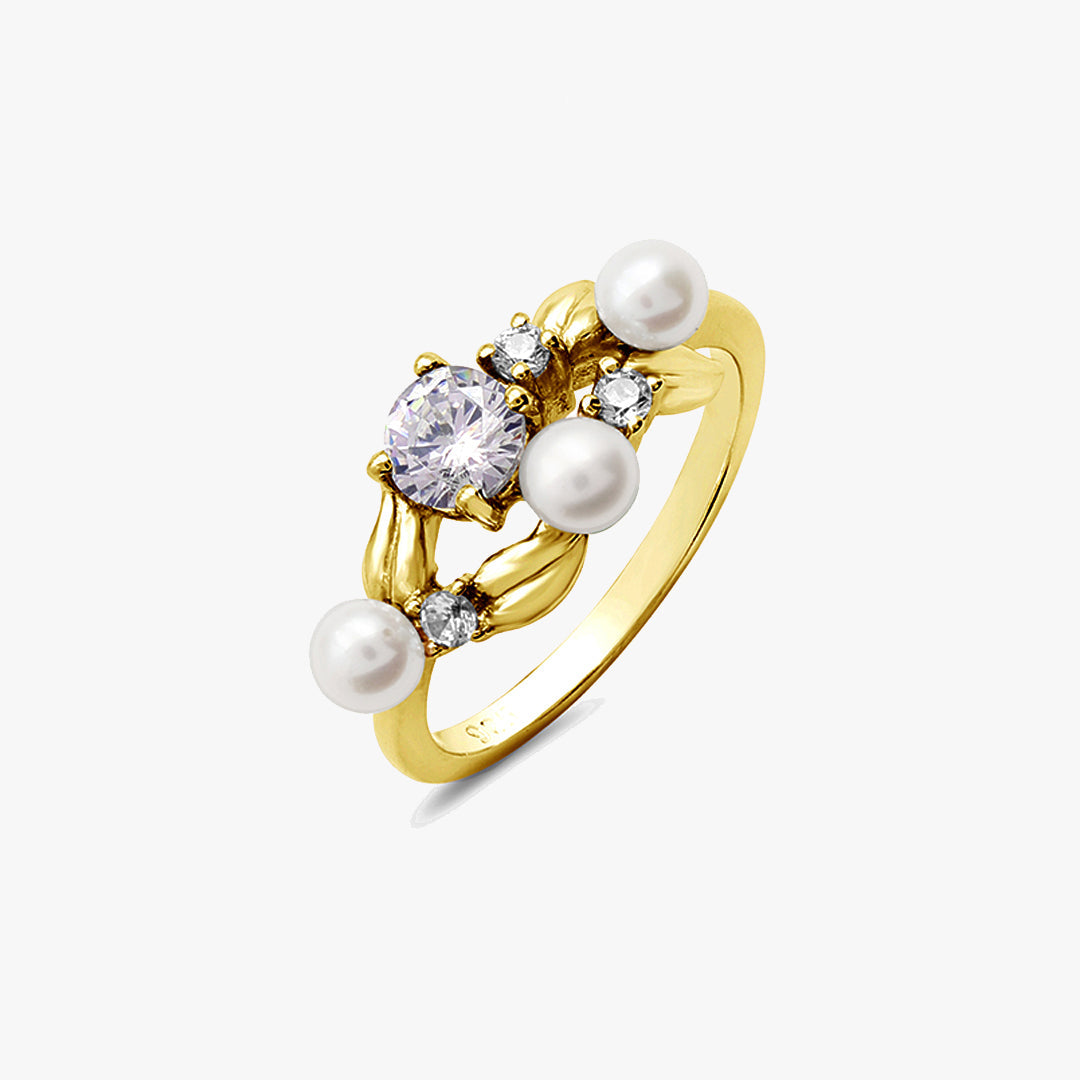 Blooming Pearl Ring
