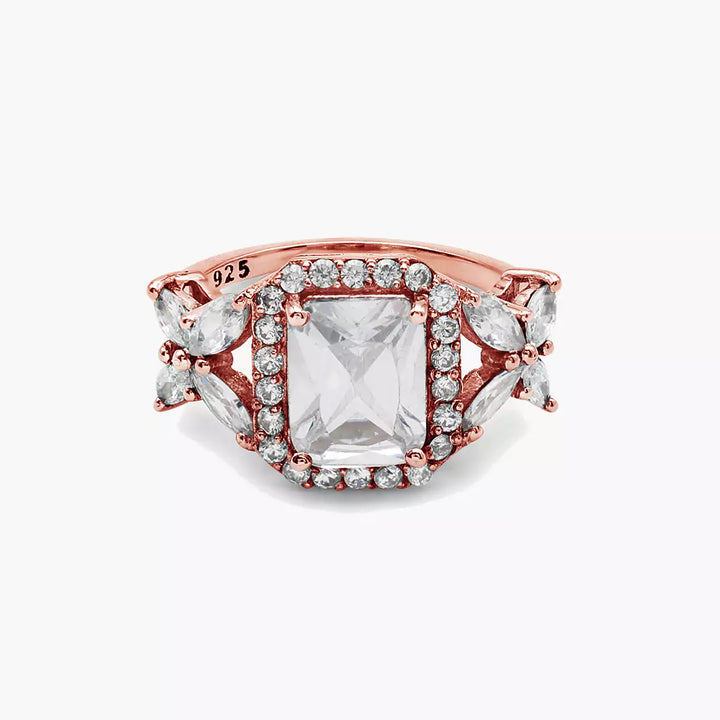 Butterfly Solitaire Ring