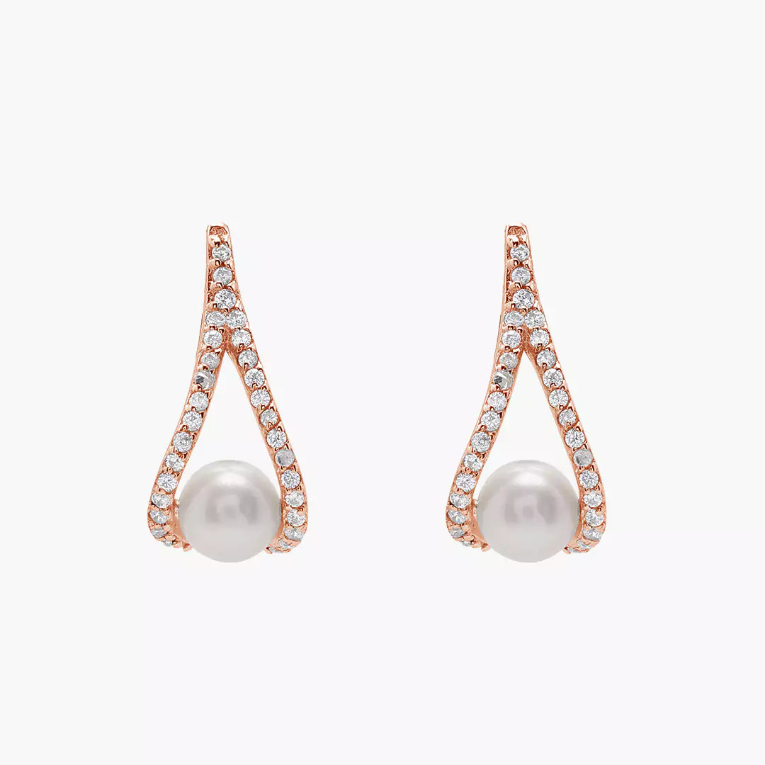 Claw Pearl Earrings