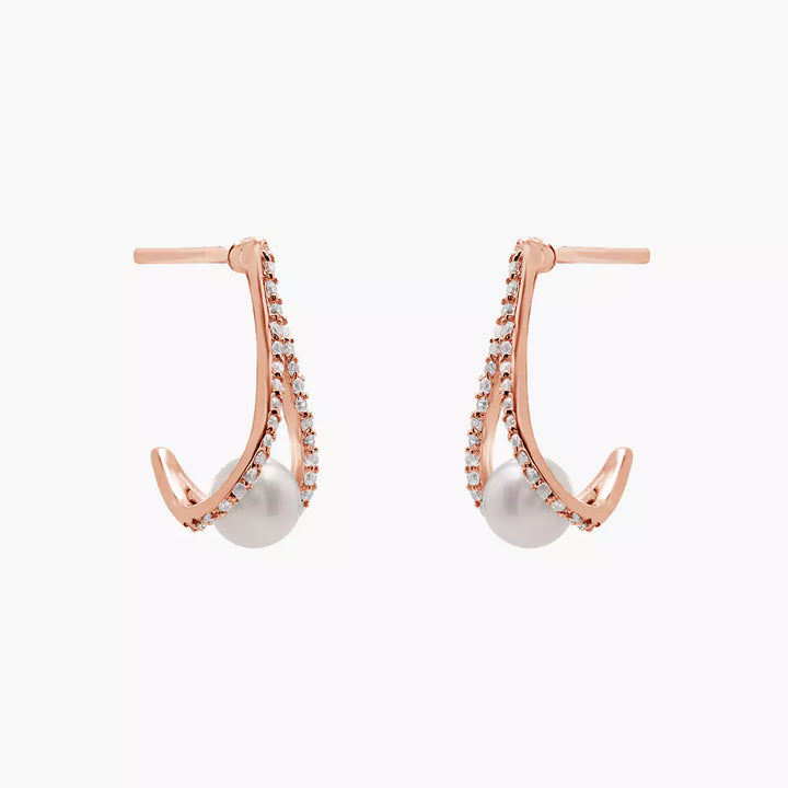 Claw Pearl Earrings