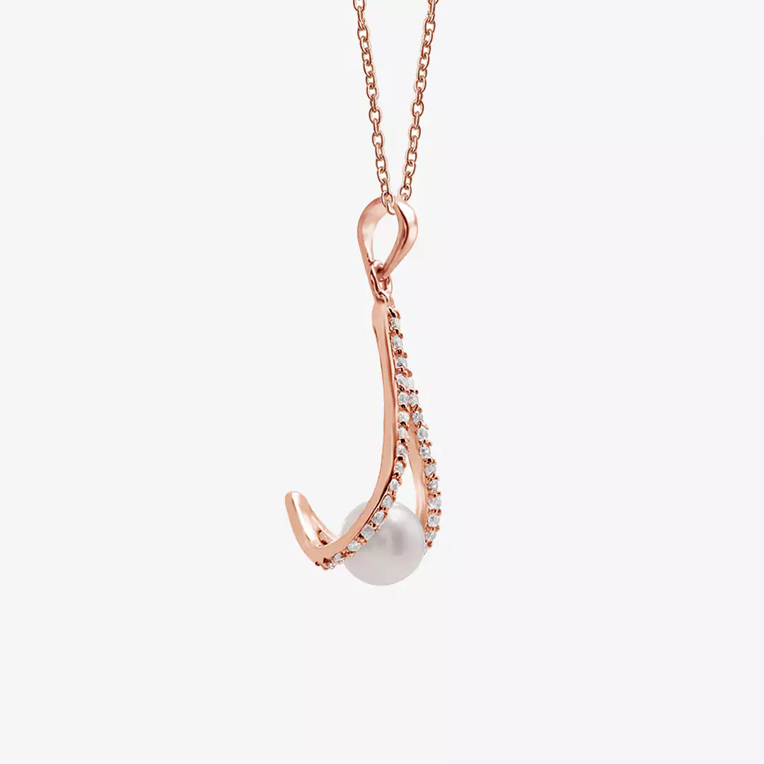 Claw Pearl Necklace