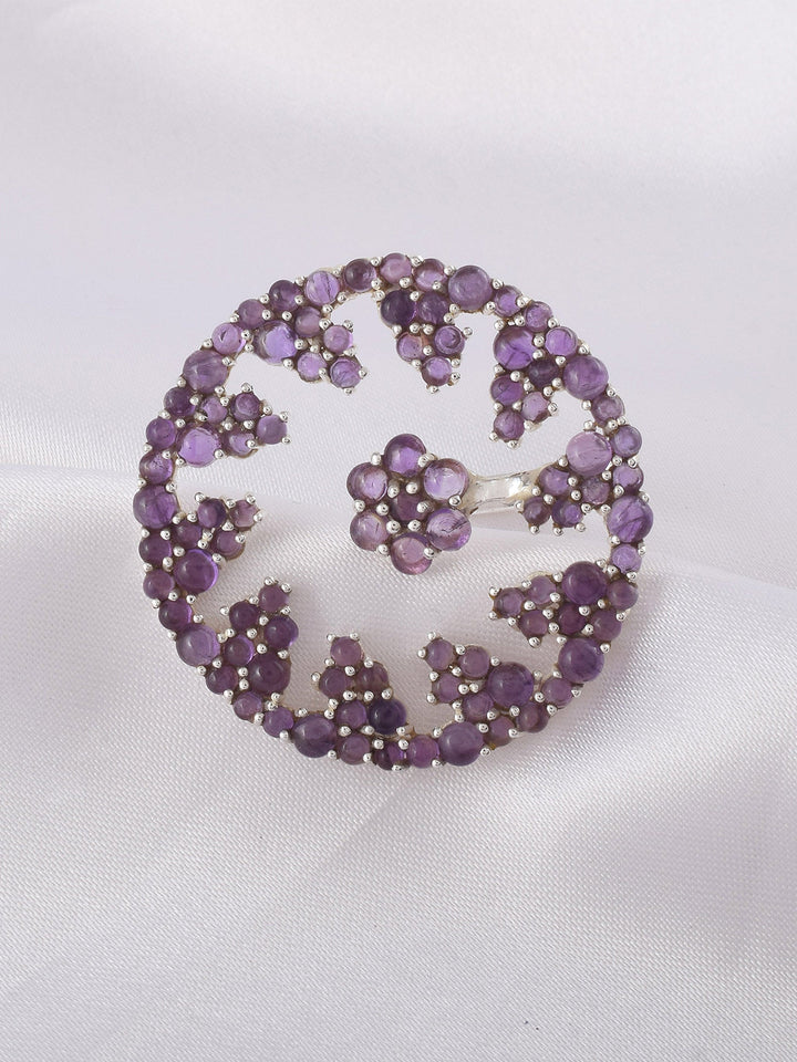 Corolla Two-Finger Ring