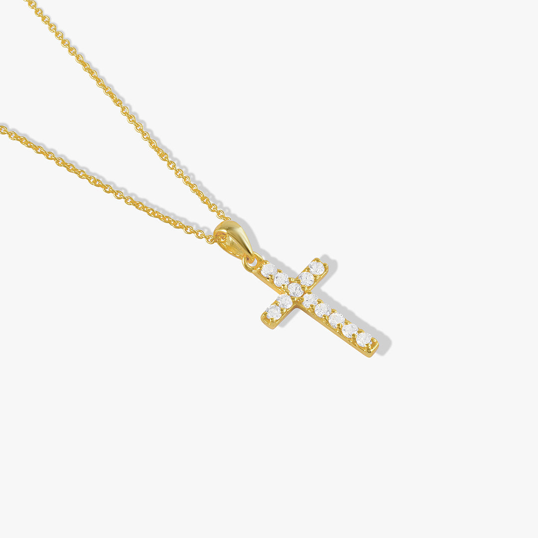 Cross Diamond Necklace