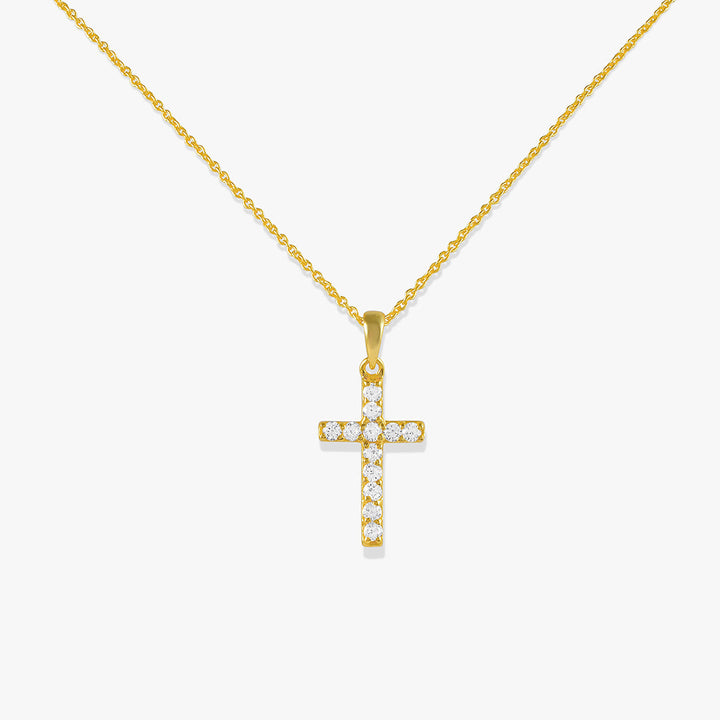 Cross Diamond Necklace