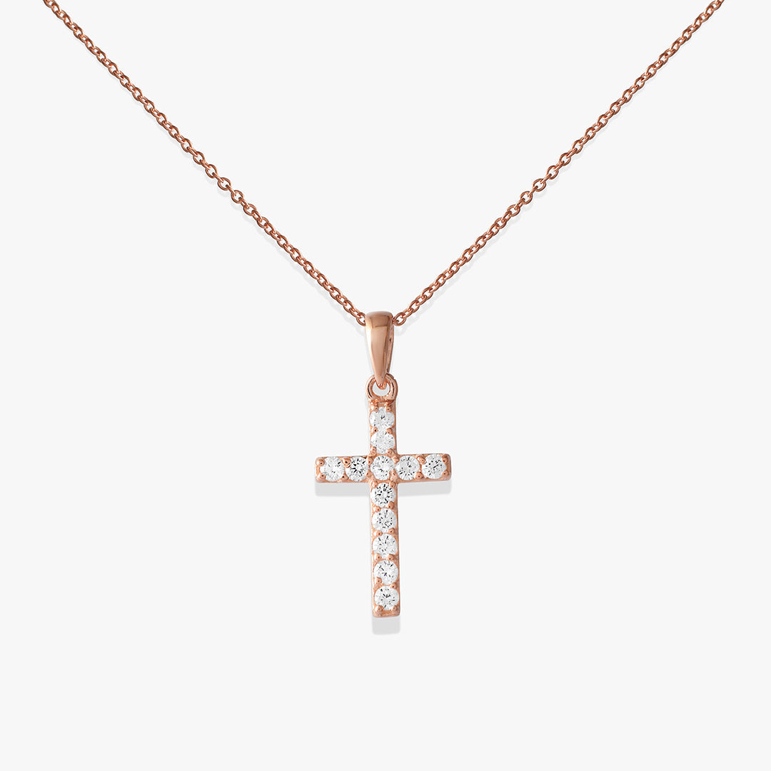 Cross Diamond Necklace