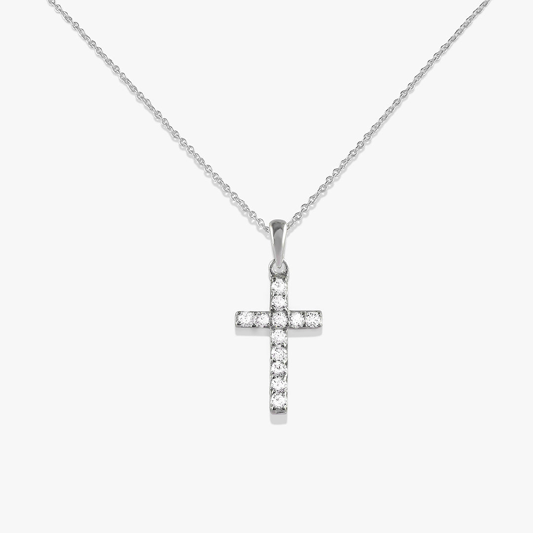 Cross Diamond Necklace