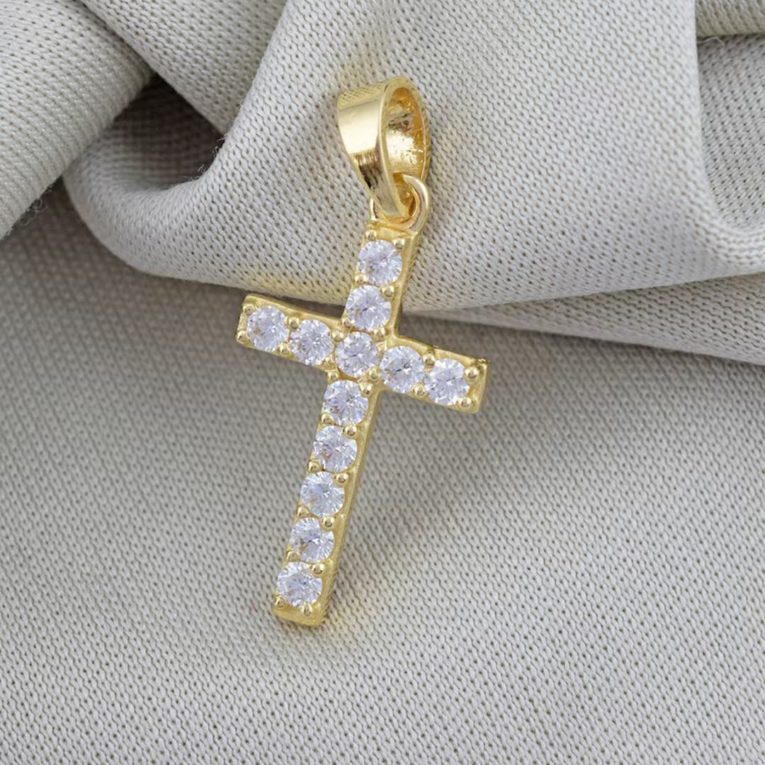 Cross Diamond Necklace