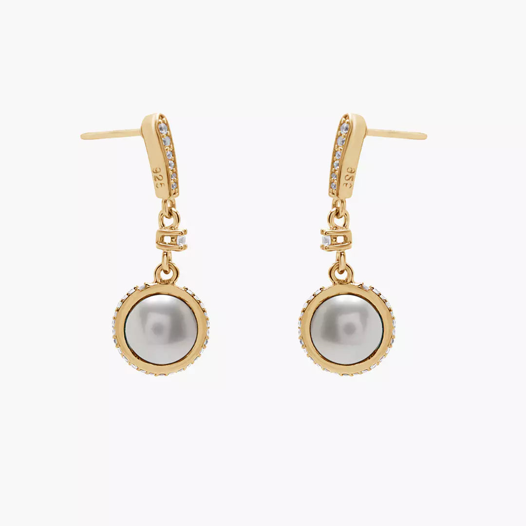 Diamond Pearl Danglers