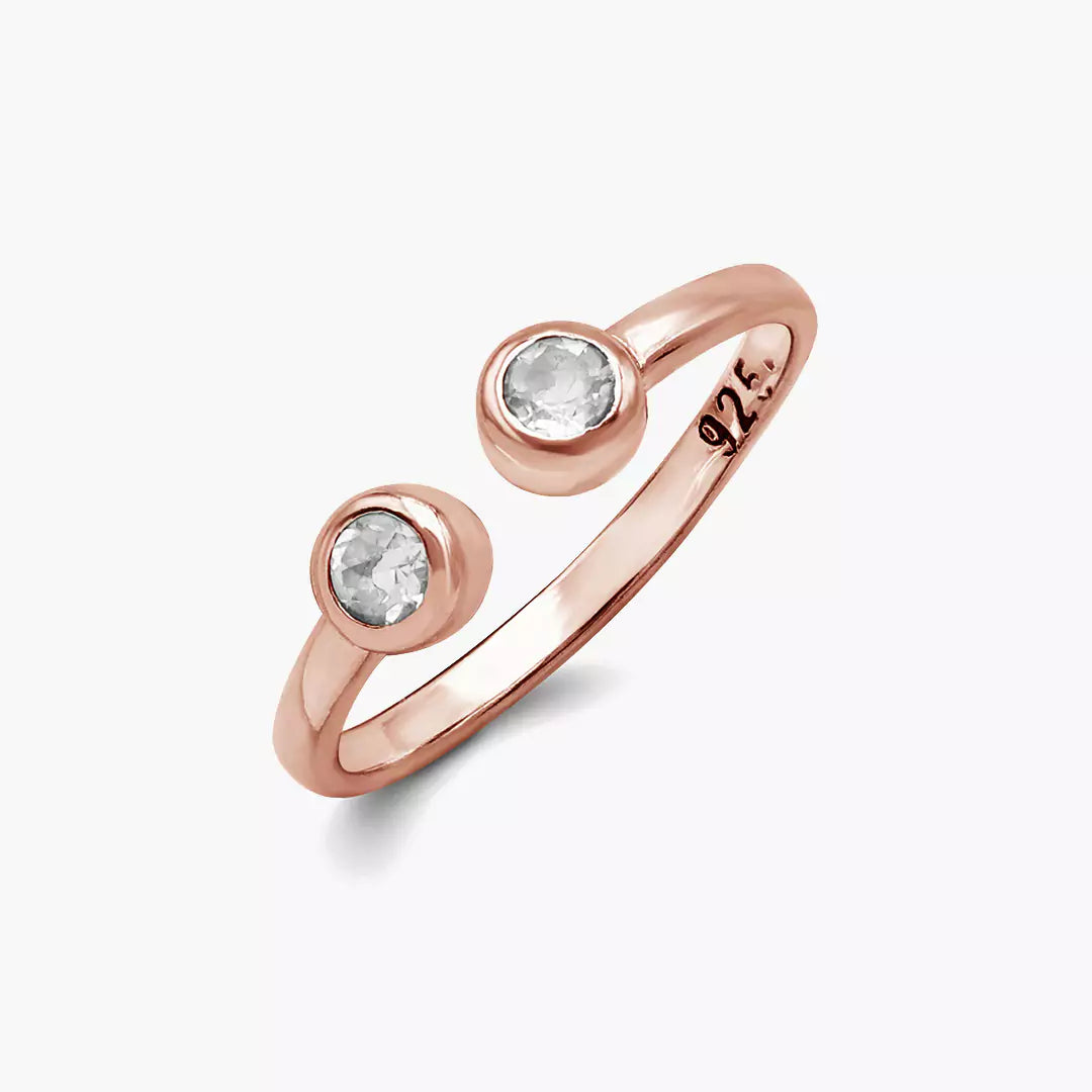 Dual Stone Ring