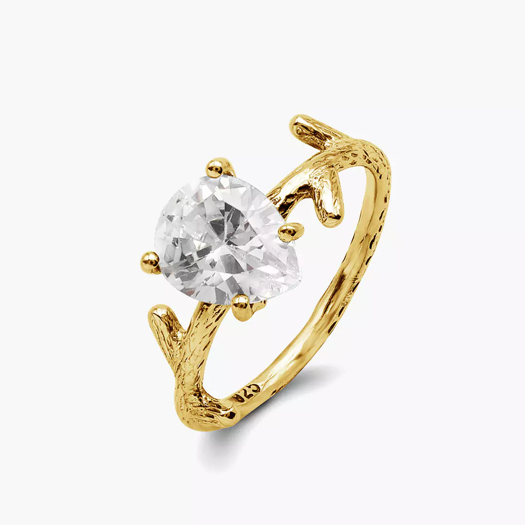 Forest Pear Ring