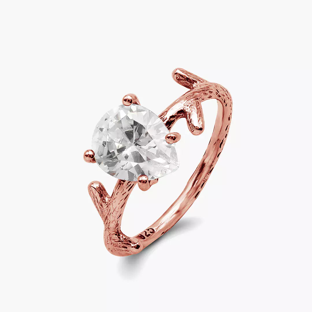 Forest Pear Ring