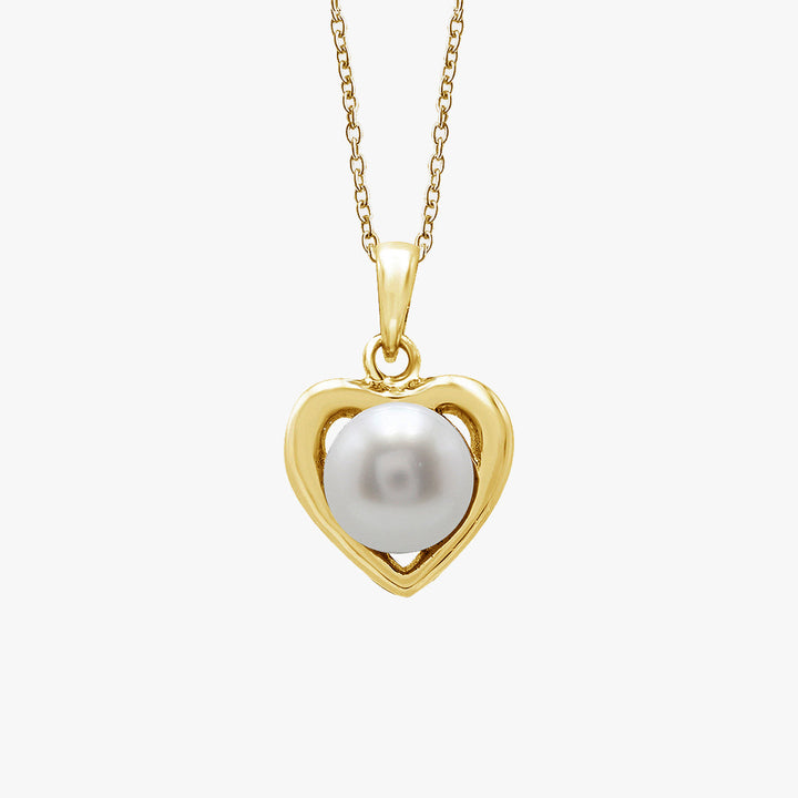 Hearty Pearl Necklace