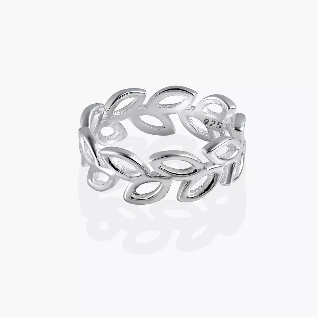 Leaf Band Ring
