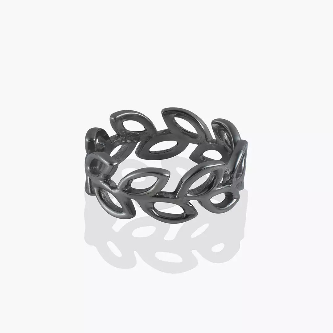 Leaf Band Ring