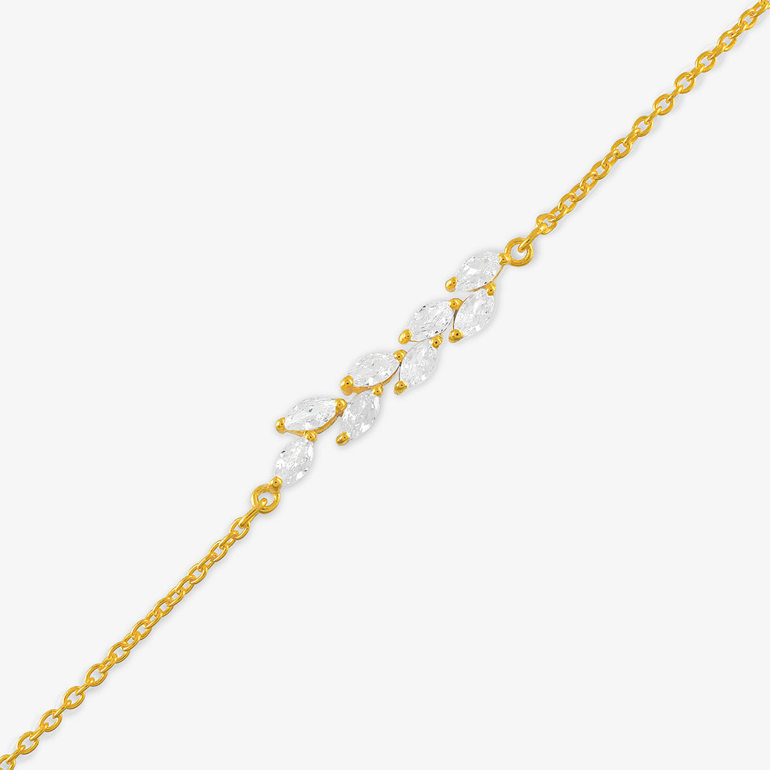 Leafy Marquise Bracelet
