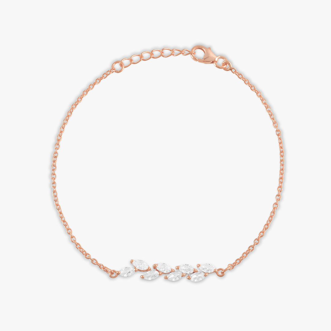 Leafy Marquise Bracelet