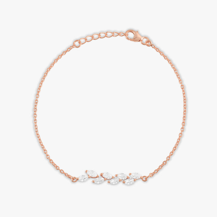 Leafy Marquise Bracelet