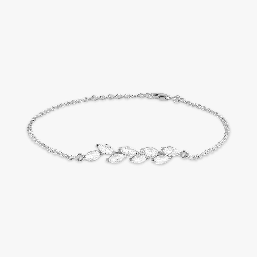 Leafy Marquise Bracelet