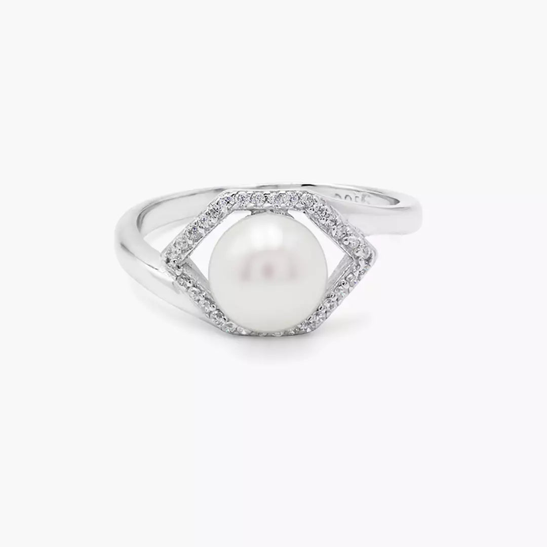 Hexa Pearl Ring