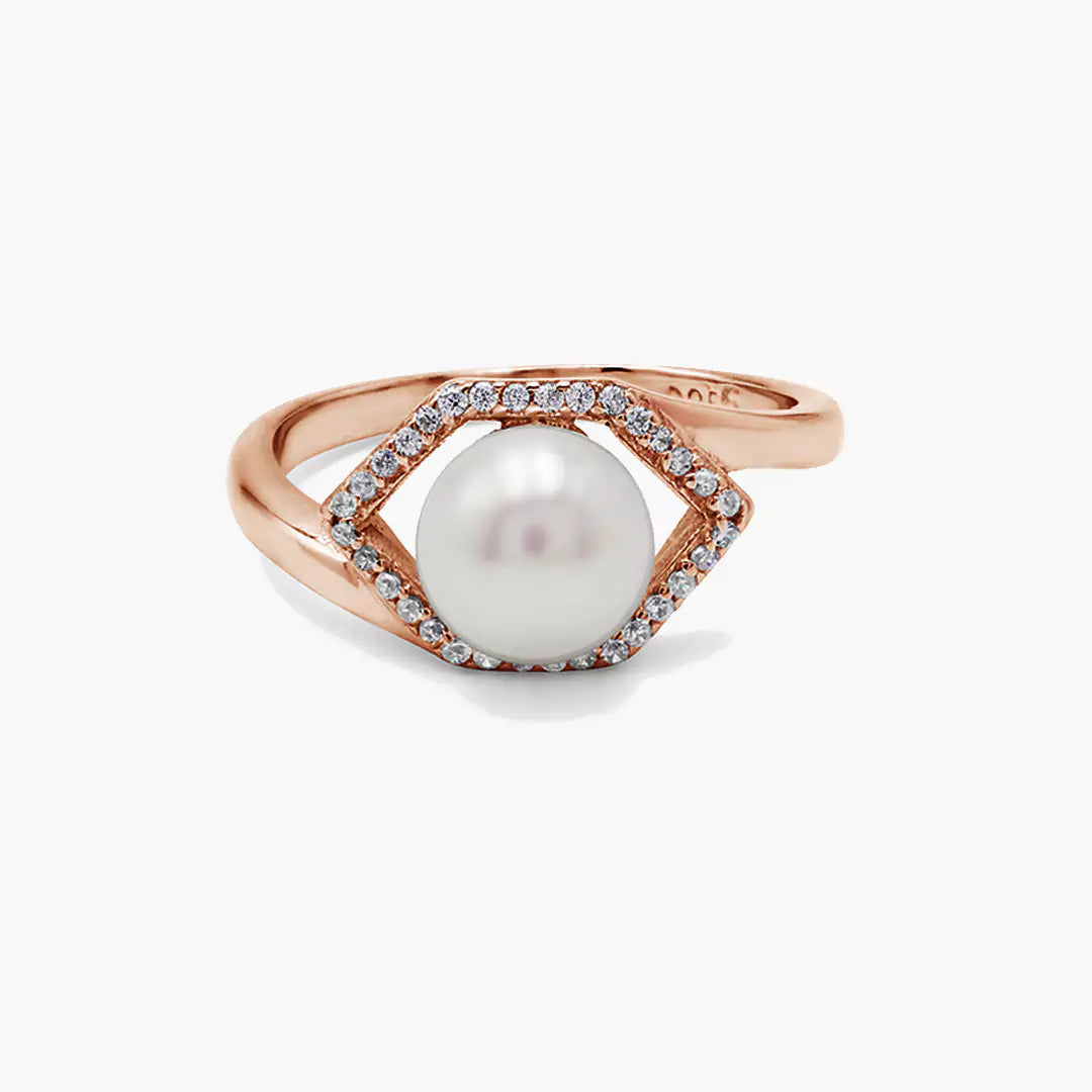 Hexa Pearl Ring