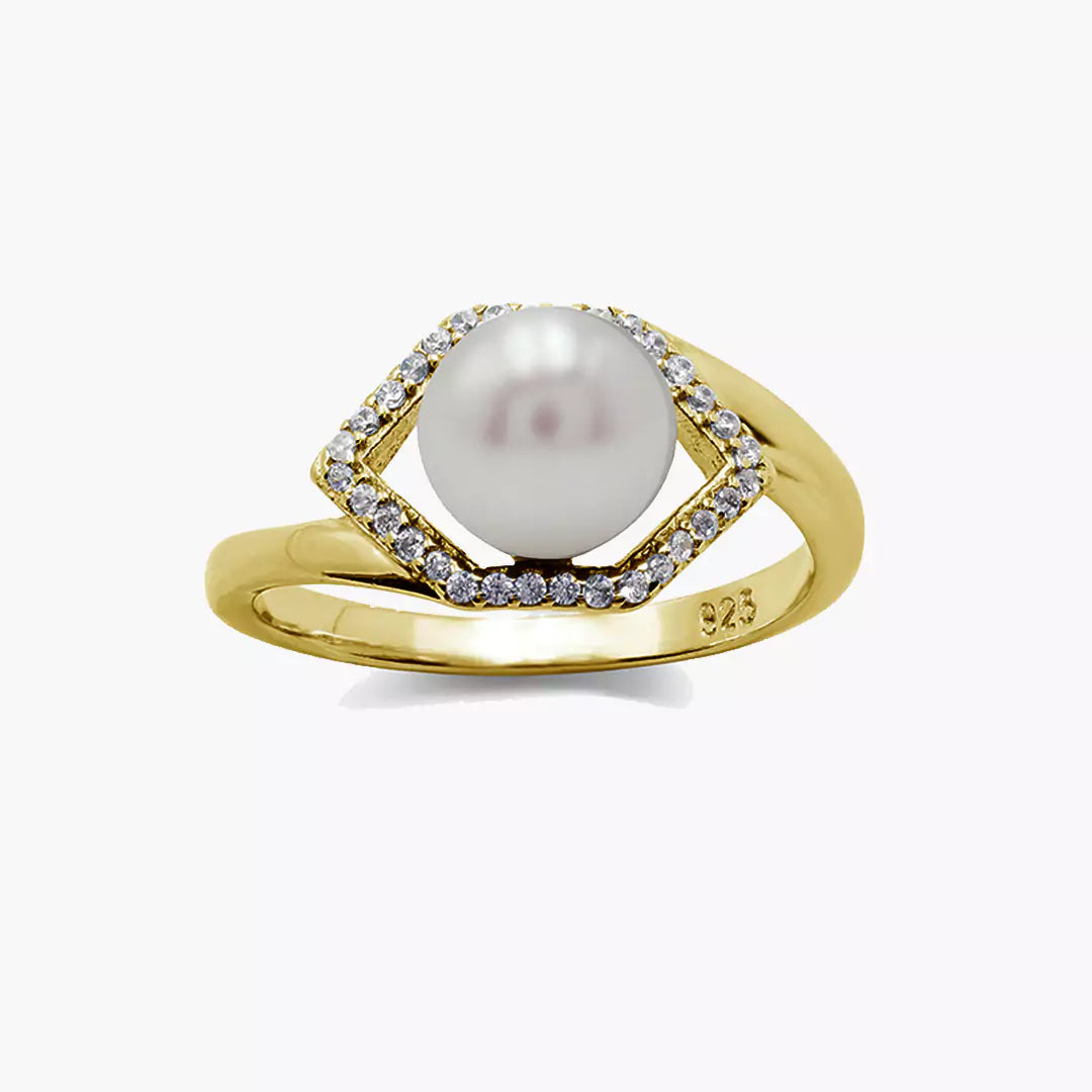 Hexa Pearl Ring