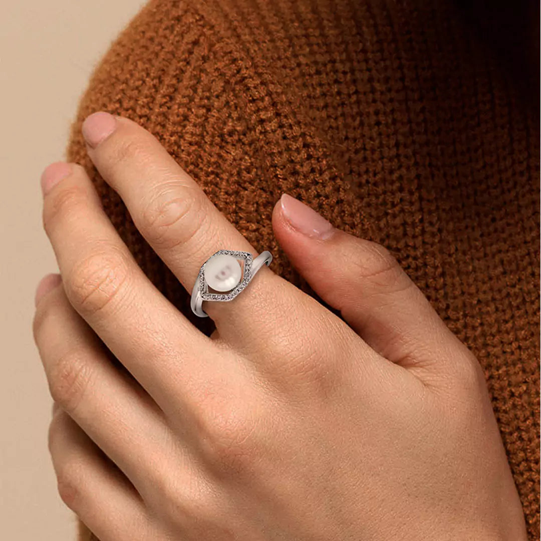 Hexa Pearl Ring