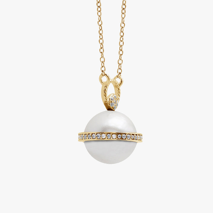 Planet Pearl Necklace