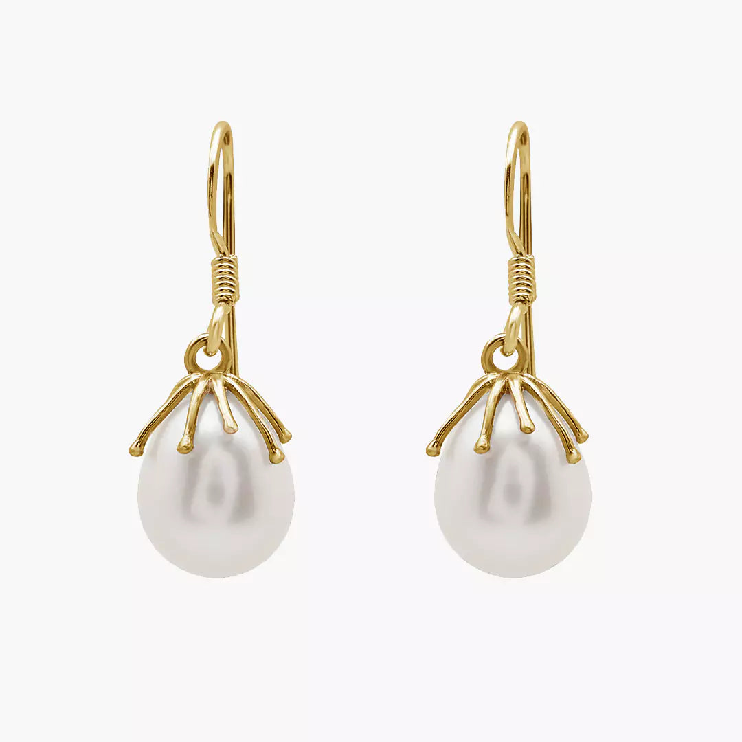 Raindrop Pearl Earrings