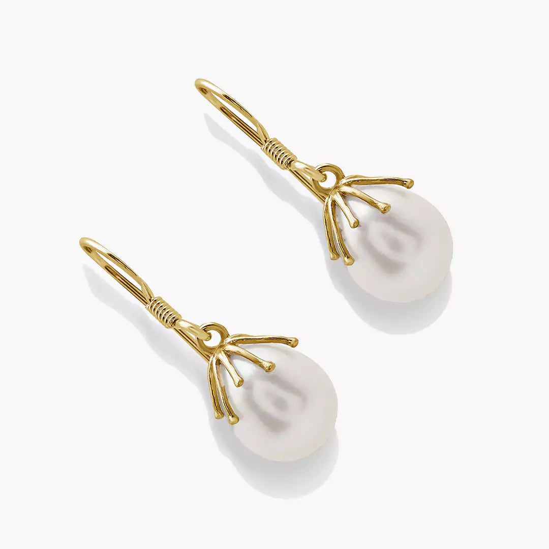 Raindrop Pearl Earrings