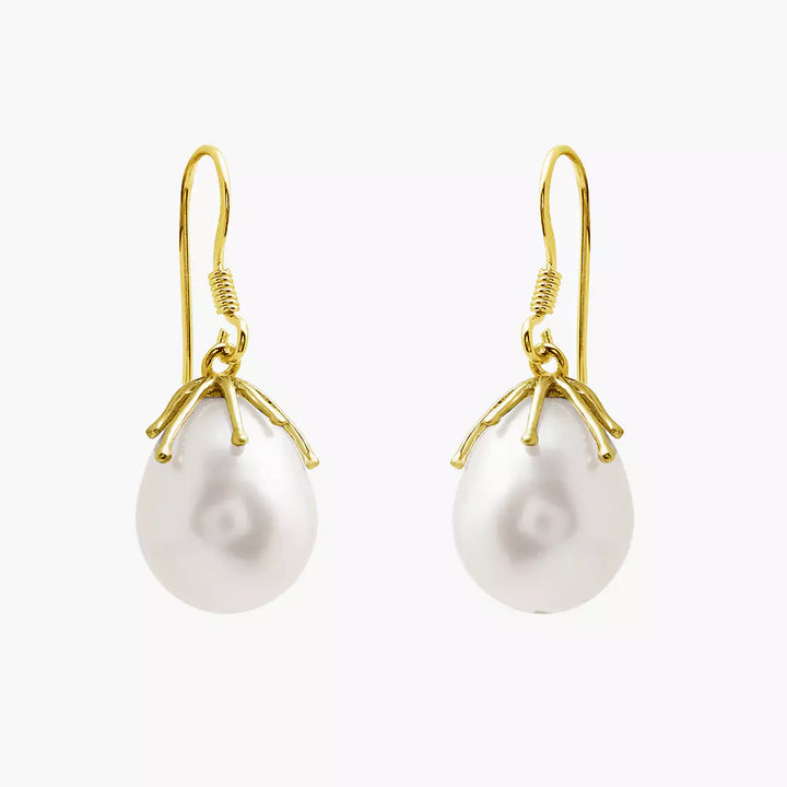 Raindrop Pearl Earrings