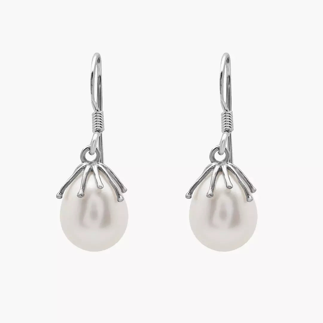 Raindrop Pearl Earrings
