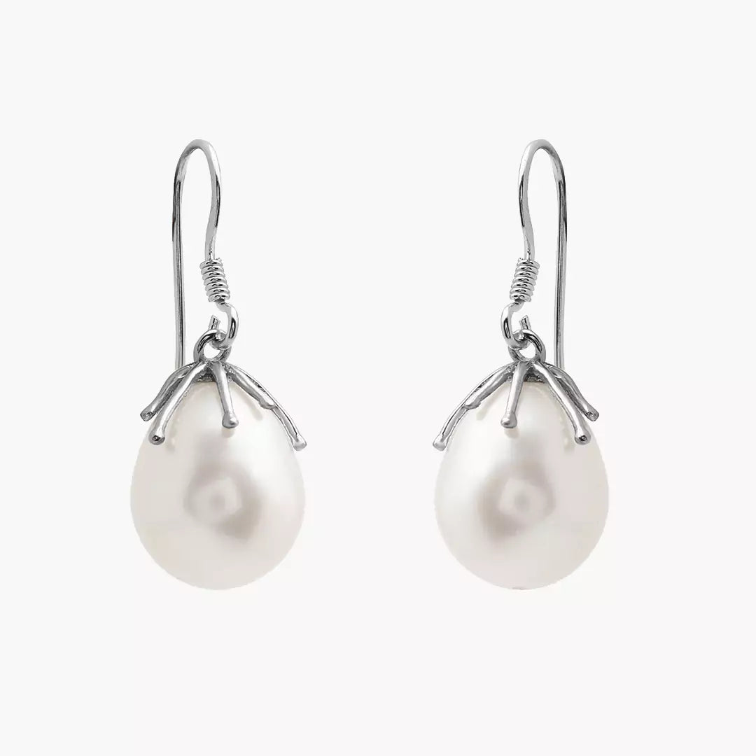 Raindrop Pearl Earrings