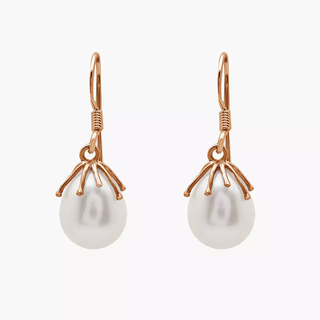 Raindrop Pearl Earrings