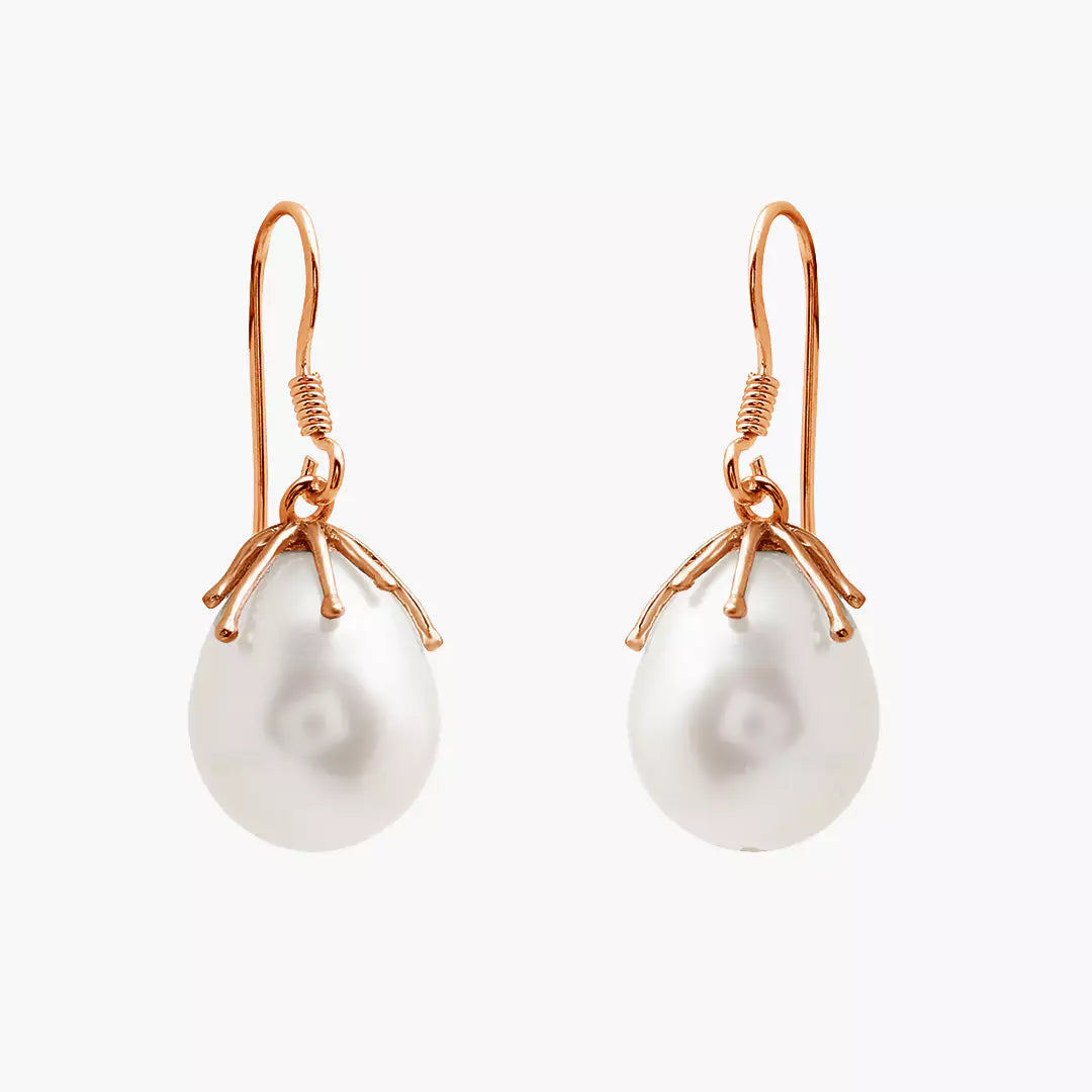 Raindrop Pearl Earrings
