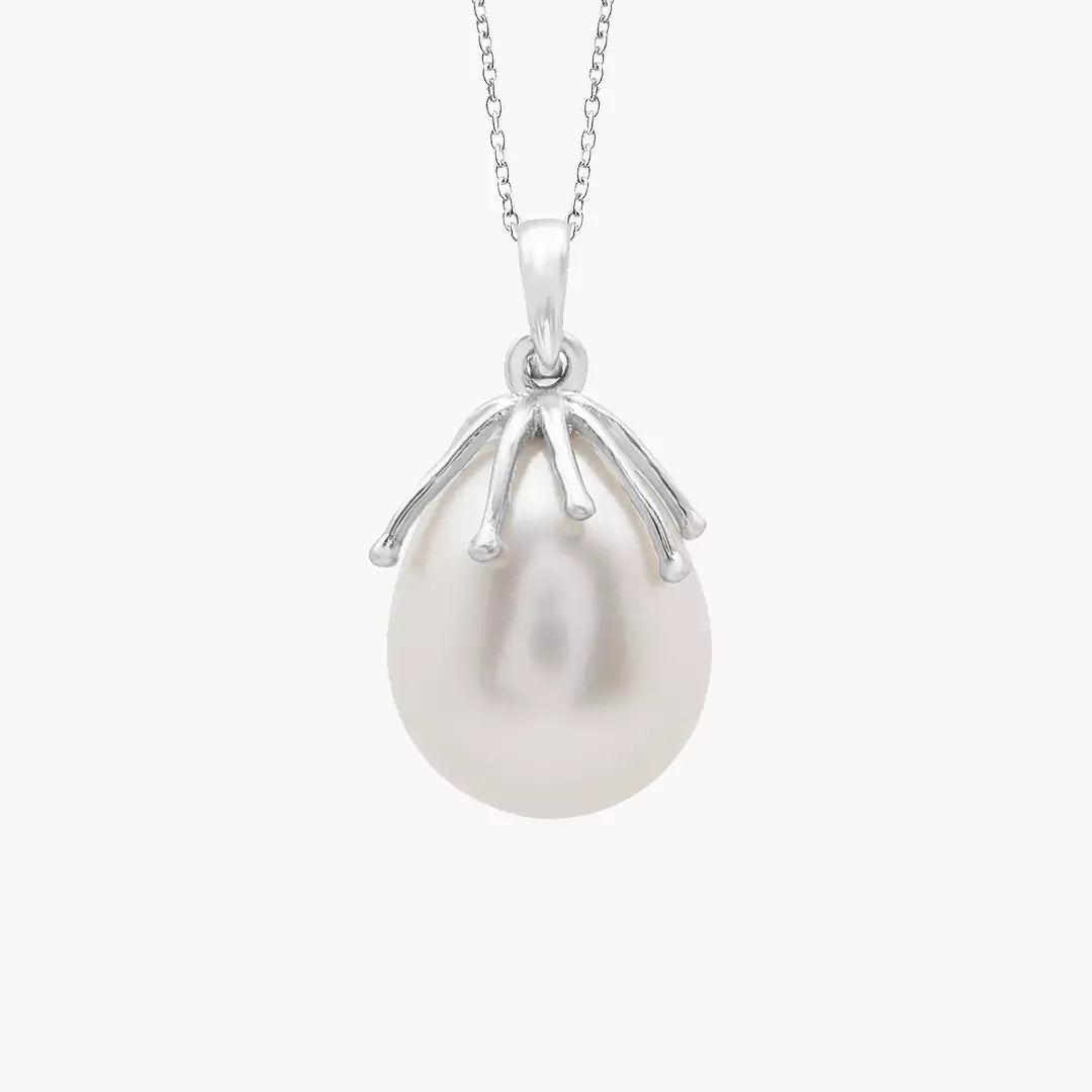 Raindrop Pearl Necklace