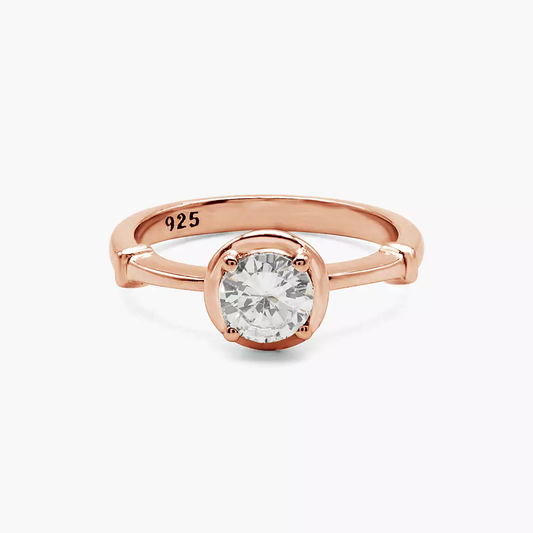 Simple Solitaire Ring