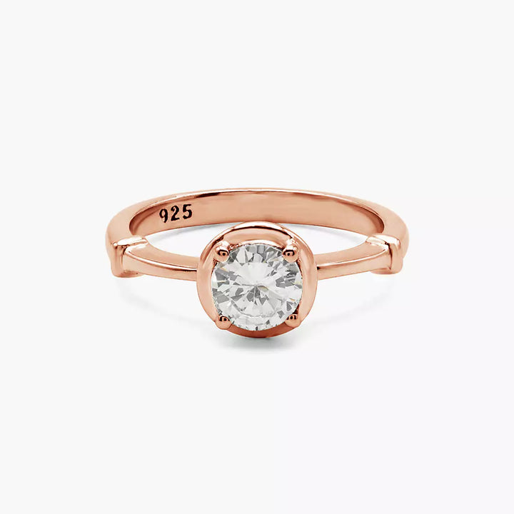 Simple Solitaire Ring